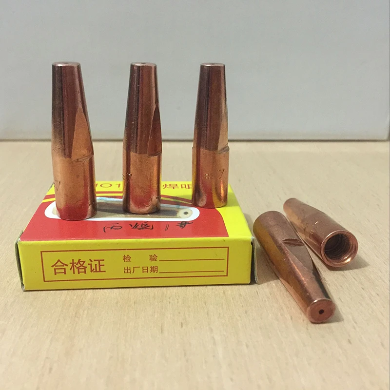 Сварочная насадка блестящий сварочный наконечник для оксиацетилена 1 #2 #3 #4 #5 #