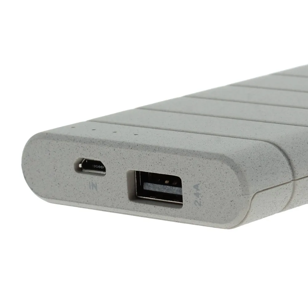 UPower SOLO 10000mAh Power Bank External Battery with Micro USB Cable for iPhone iPod and More - Natural Beige | Мобильные телефоны