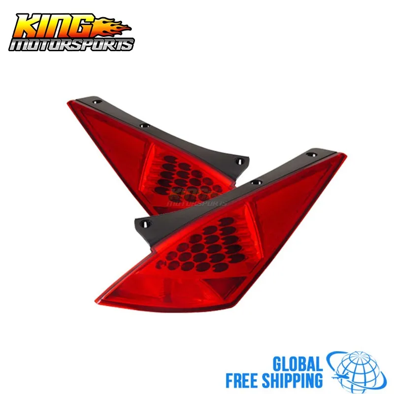 Fit For 02 03 04 05 Nissan 350Z LED Tail Lights Lamps All Red Global Free Shipping Worldwide | Автомобили и мотоциклы