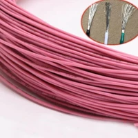 1630awg ul1007 pink electronic wire flexible stranded cable cord tin copper environmental protection wires 123510meter