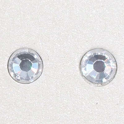 001 Crystal Высококлассные Стразы Ss6 Ss10 Ss16 Ss20 Ss30 Ss40 хрустальные стразы роскошные камни и кристаллы стразы горячей фиксации для одежды - Цвет: 001 Crystal