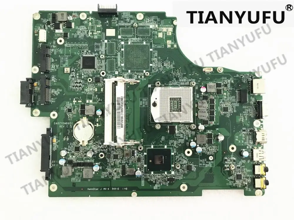 Материнская плата для ноутбука ACER Aspire 7740 MB.TVW06.001 MBTVW06001 DA0ZYDMB8E0 HM55 DDR3 материнская