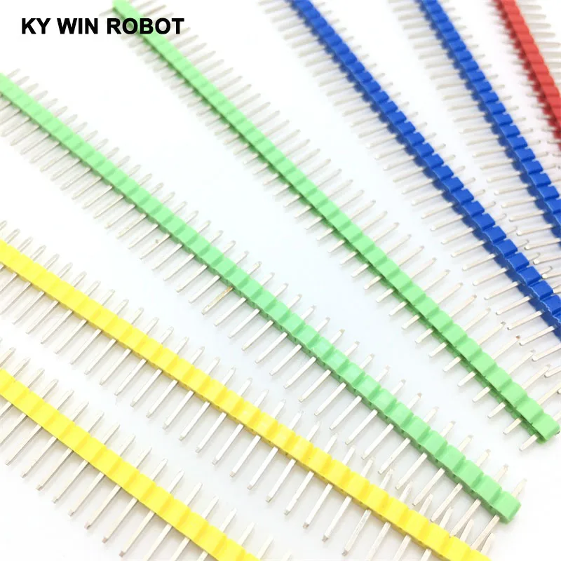 10 шт. штырьковые Разъемы 2 54 мм 5 цветов|kit kits|pin headerkit connector |