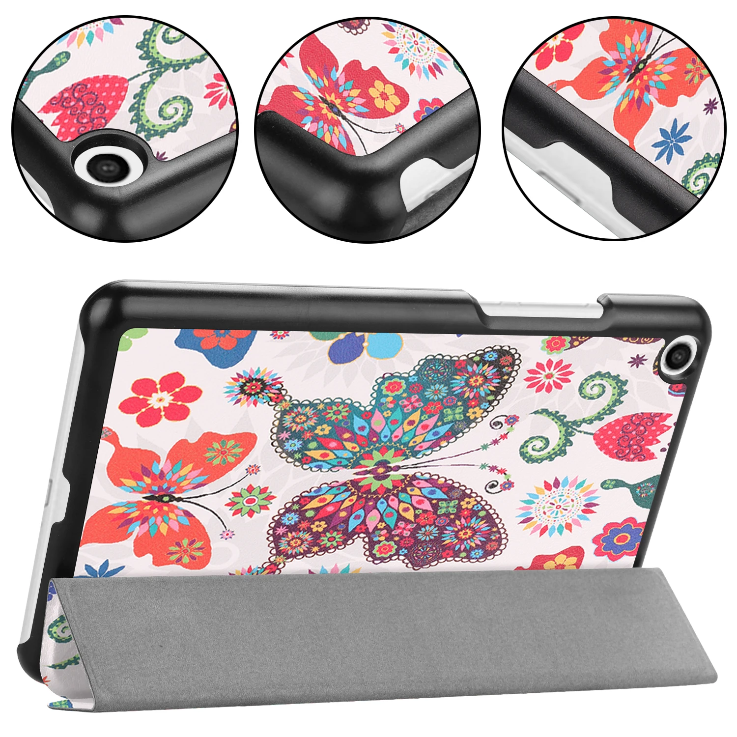 Магнитный чехол для Xiao mi pad4 8 ''чехол для планшета mi Pad 4 с трехслойной подставкой защитный чехол+ бесплатные подарки