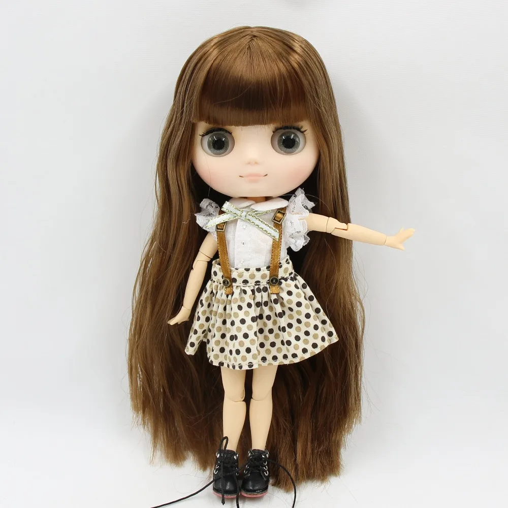 Фабрика blyth middie кукла 1/8 матовое лицо суставное тело короткие/длинные волосы кудрявые/прямые волосы, специальное предложение голый middie кукла 20 см