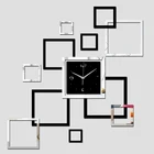 Большие настенные часы, акриловые зеркальные кварцевые часы в современном дизайне, наклейки для самостоятельного декора дома, 3d часы, часы, 2019
