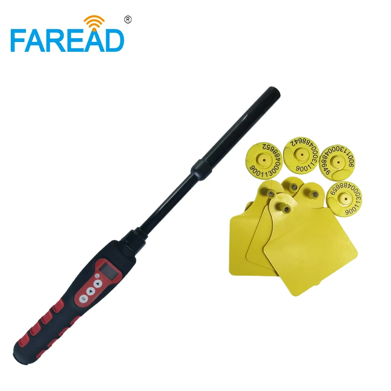 ISO11784/5,14223,FDX FDX-B,HDX Bluetooth-compatible RFID waterproof handheld stick reader microchip scanner for Animal pet chip
