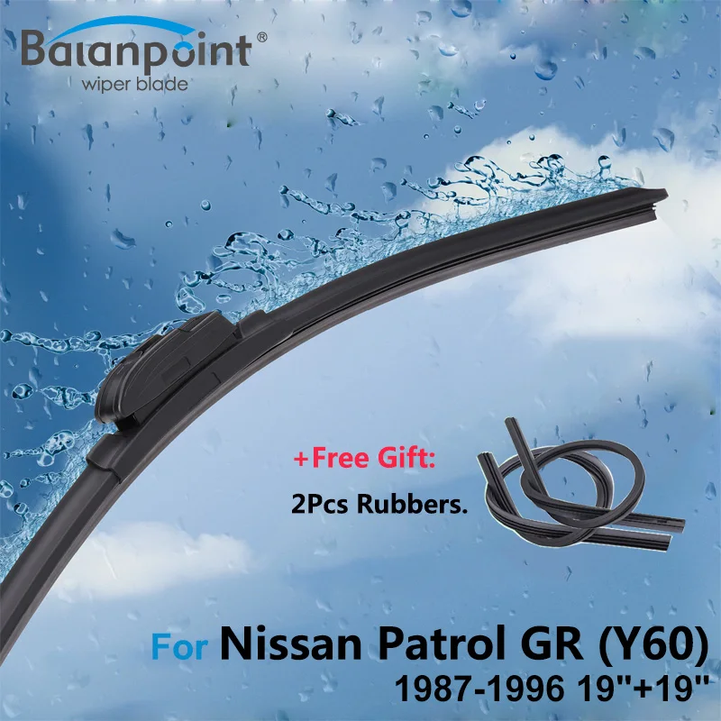 Стеклоочистители для Nissan патруль GR (Y60) 1987 1996 19 + дюймов стеклоочистители