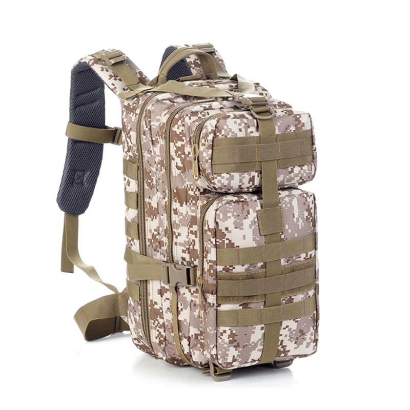 Desert Camo 30L наружная сумка для походов армейская Военная Тактическая альпинистская походная сумка для хранения Рюкзак Камуфляж Молл пакет - Цвет: Desert Camo