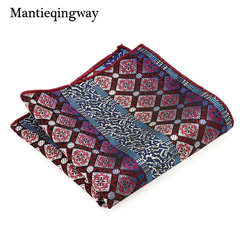 Mantieqingway, Ретро стиль, 8,5 см., галстуки Gravata Mens, жаккардовый, носовой галстук, запонки, наборы, широкий галстук, квадратные запонки, Наборы для мужчин