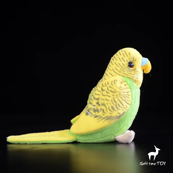Маленькая попугай кукла высокое качество бренд подарок budgerigar моделирование