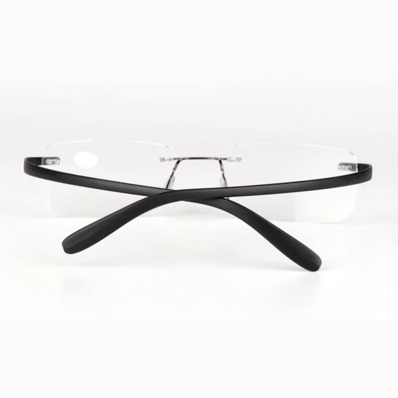 New reading glasses frameless ultralight elastic unisex metal welded resin lens TR90 leg diopter 1.0-3.5 | Аксессуары для одежды
