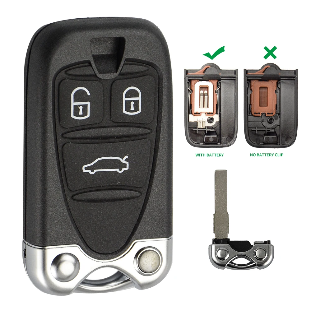 Замена OkeyTech 3 кнопки умный ключ замена корпуса дистанционного управления