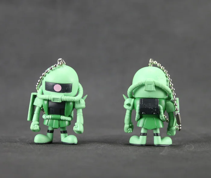 Брелок с подвеской из фильма Аниме Gundam MS-06F Zaku II ( RMS-106 Hi-Zack) симпатичная версия