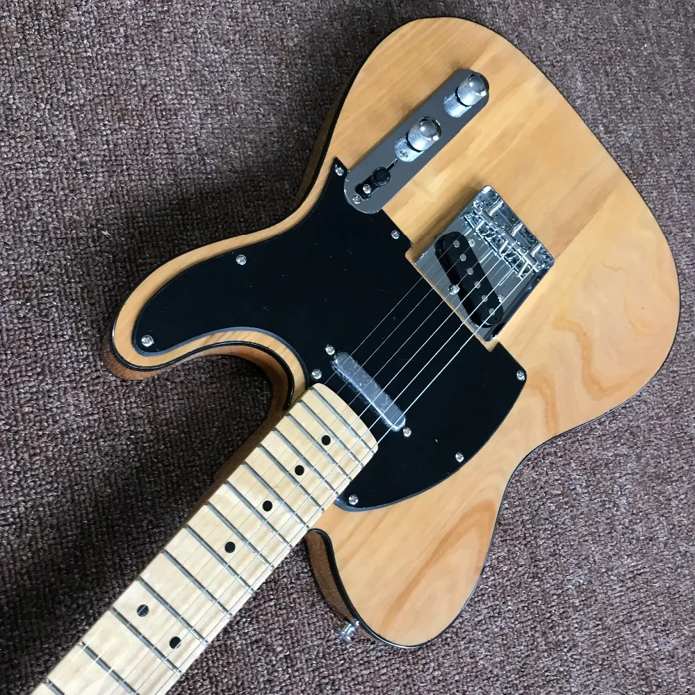 Прямая продажа с фабрики Теле Telecaster Электрогитары 6 Строки Chrome оборудования