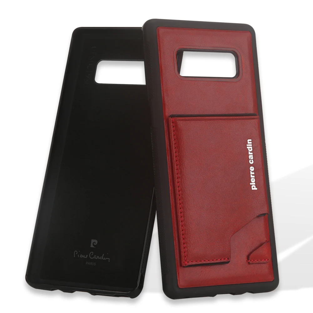 Для Samsung Galaxy Note 8 чехол для телефона Pierre Cardin из натуральной кожи тонкий держатель