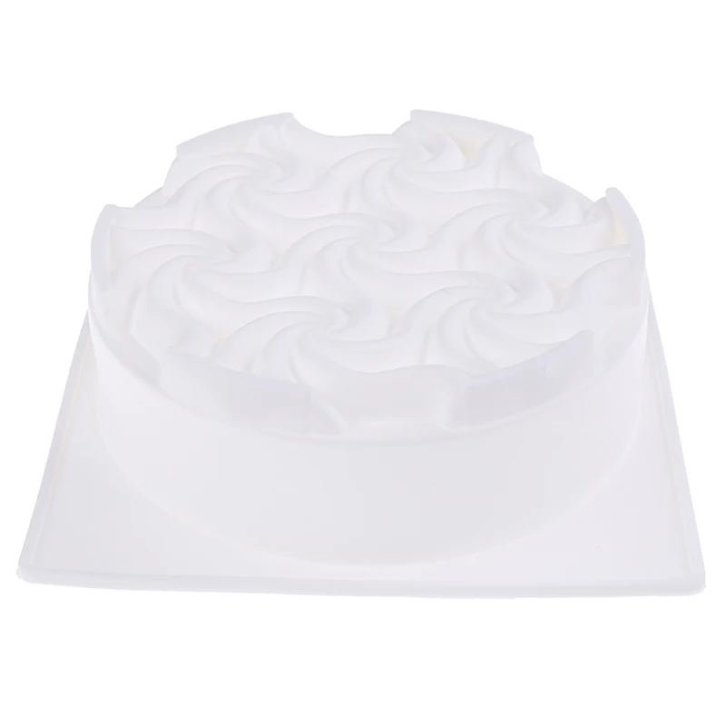 Потрясающие цветы форма для торта десерт искусство мусс силиконовая 3D