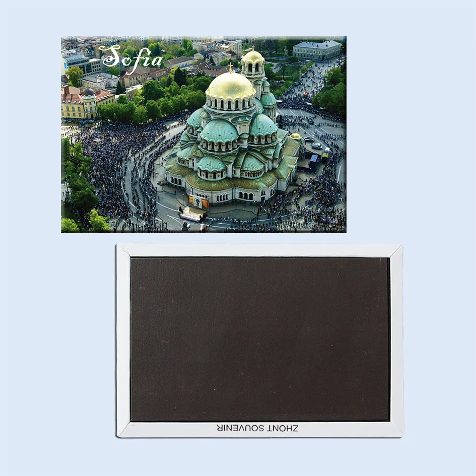 Св. Александер Невский собор София магниты на холодильник 21758 печать ваших личных