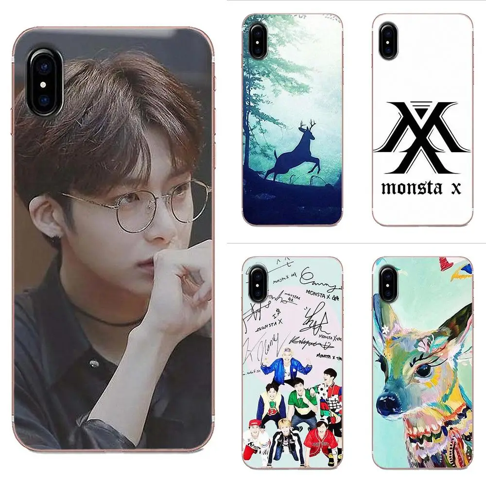 Милый популярный чехол Monsta X для Galaxy Alpha Core Note 2 3 4 S2 A10 A20 A20E A30 A40 A50 A60 A70 M10 M20 M30 |
