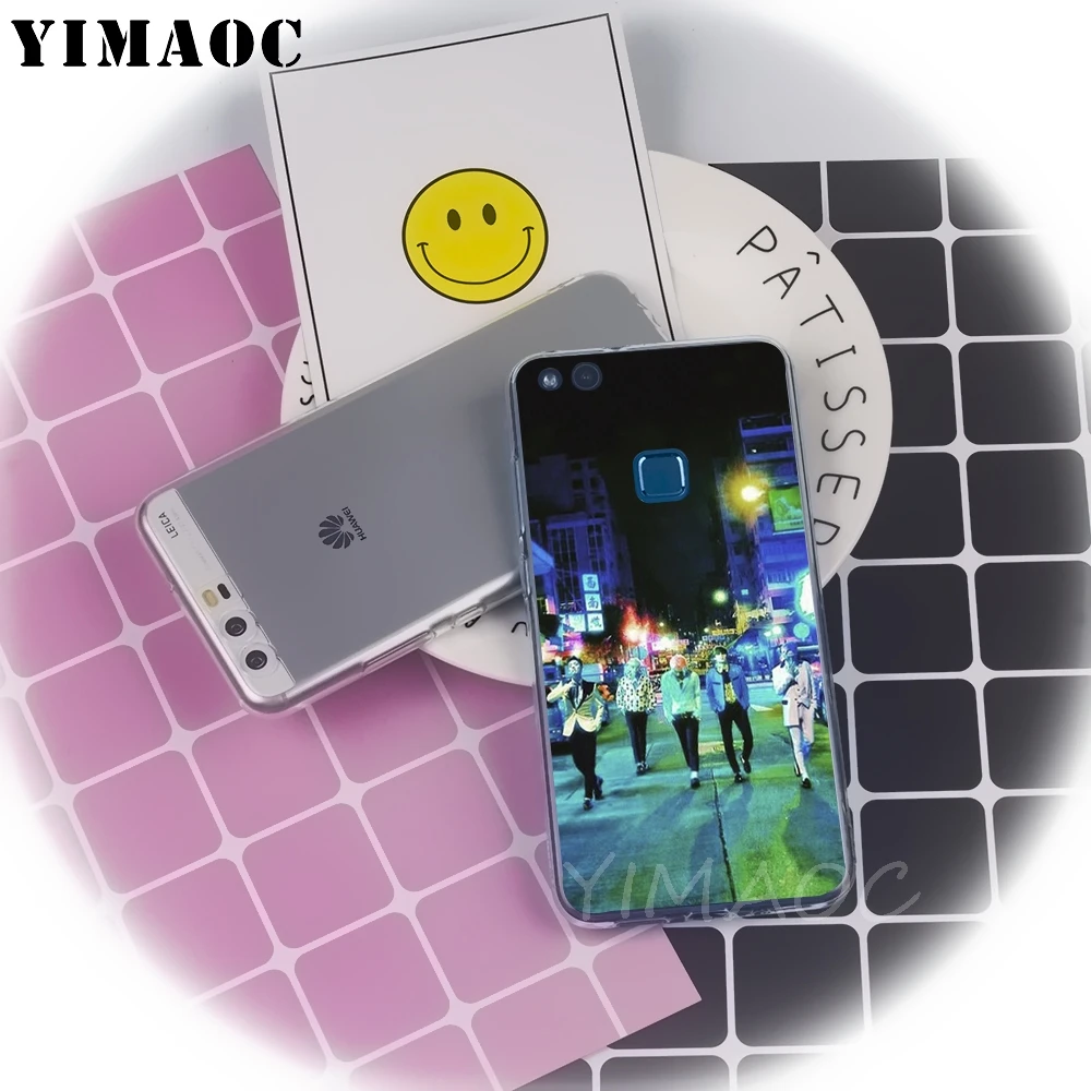 Мягкий ТПУ чехол YIMAOC BIGBANG G DRAGON для Huawei Honor 6A 7X 7A Pro 8C Mate 10 Note 9 Lite Y6 Y9 Y7 Prime 2018 чехлы |