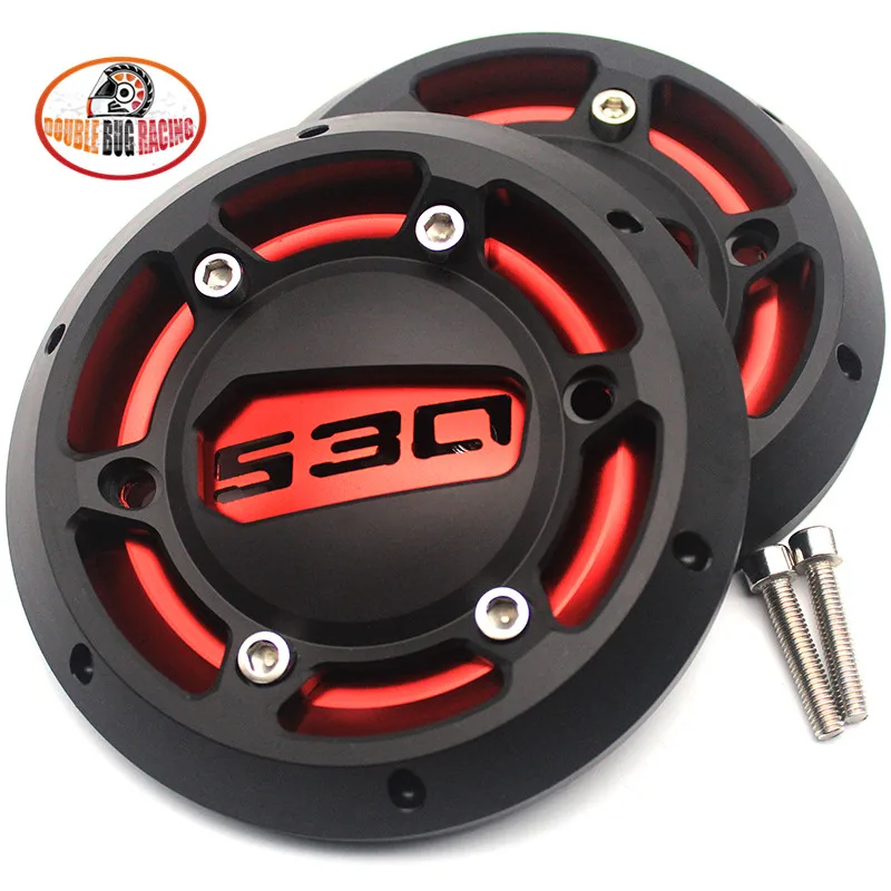 red 1pair Крышка статора двигателя мотоцикла Защитная крышка декоративная крышка для Yamaha T-max 530 2012- 2013 TMAX 530 T-MAX - Цвет: red 1pair