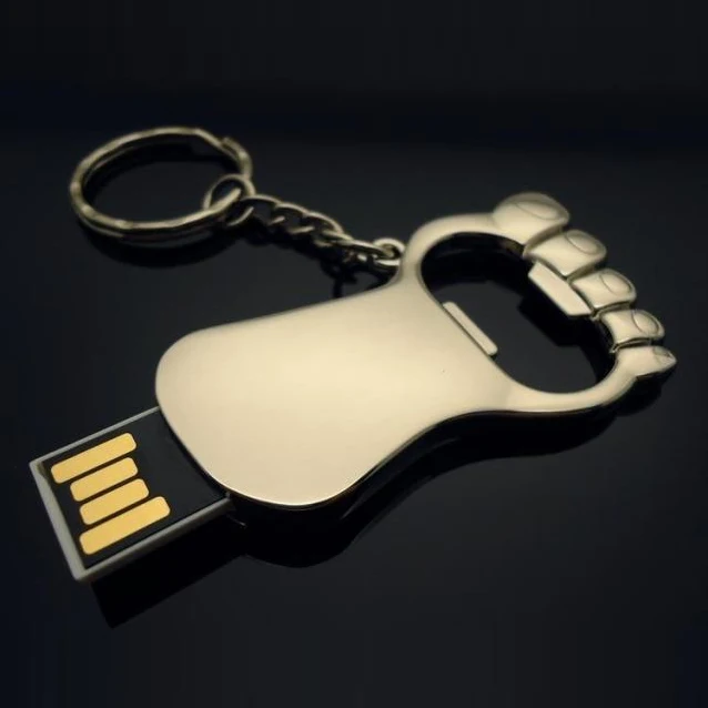 Розничная продажа металлический пивной открывалка USB флеш-накопители 64 Гб 128 ГБ 256
