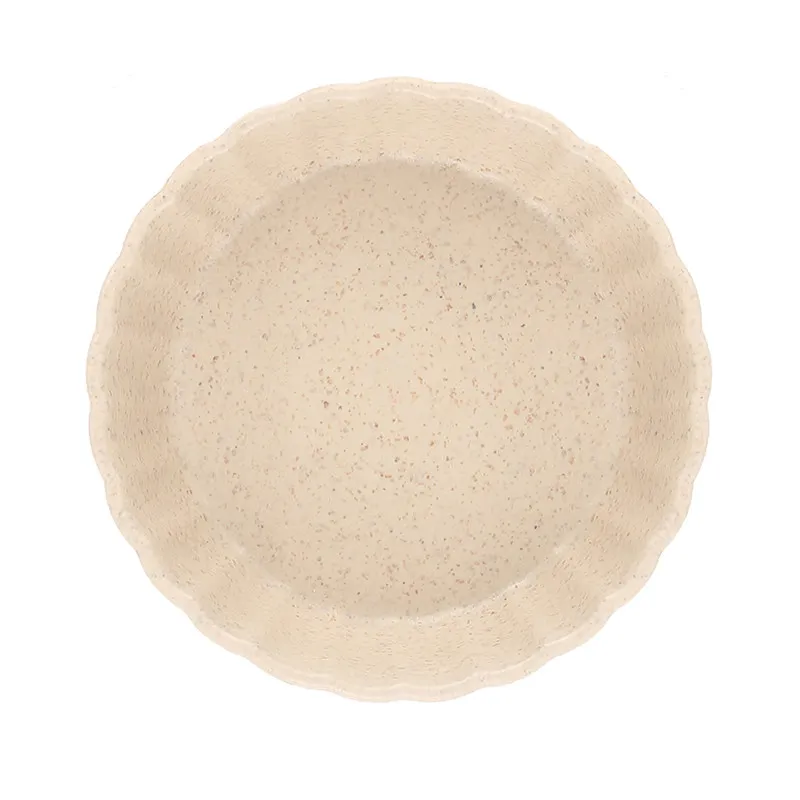 Beige Round Кухня Еда соус блюдо соус приправленный горчица пшеничная чаша соус блюдце небольшой уксус Вкус доска закуски тарелка - Цвет: Beige Round