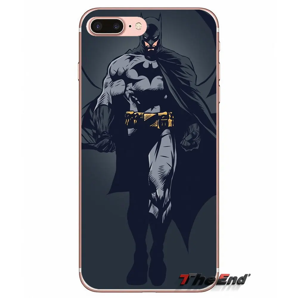 Силиконовый чехол из ТПУ для Sony Xperia M2 M4 M5 E3 T3 XA Aqua Z Z1 Z2 Z3 Z5 compact LG G4 G5 G3 G2 Mini Super Heroe Batman