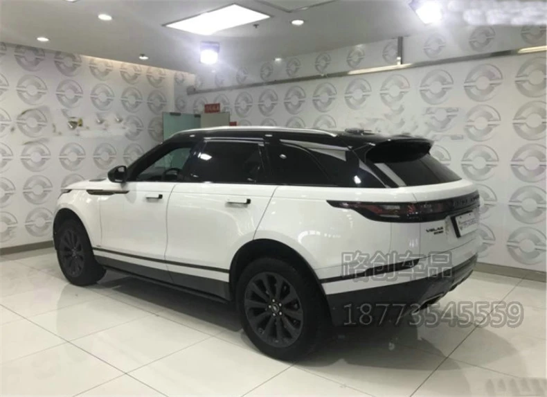 Алюминиевый сплав Багажник На Крышу для Land Rover Range Rover Velar- балка рельсов поддержки для багажа Топ поперечный бар рейку коробки