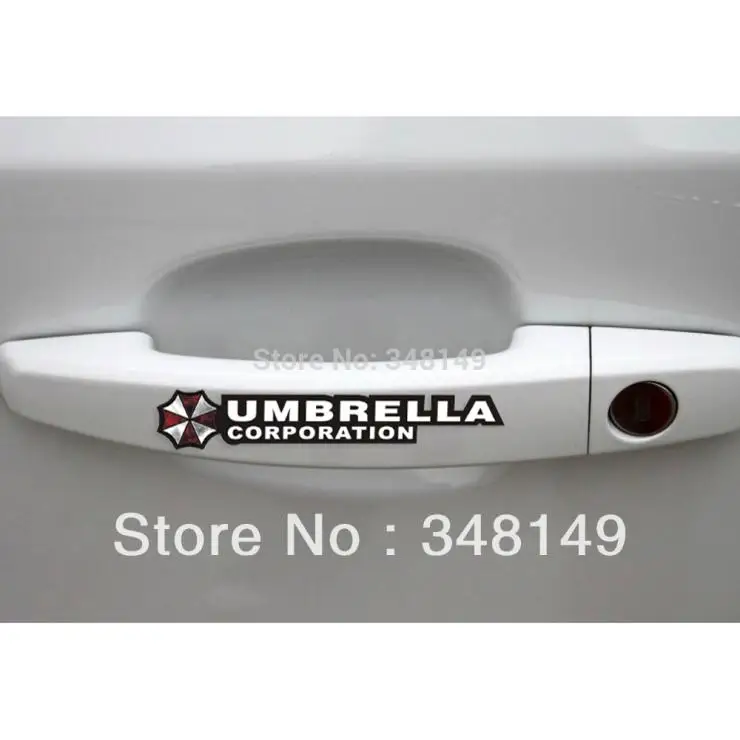 Aliauto 4 x Umbrella Corporation наклейка на дверную ручку автомобиля и Аксессуары для Toyota Ford