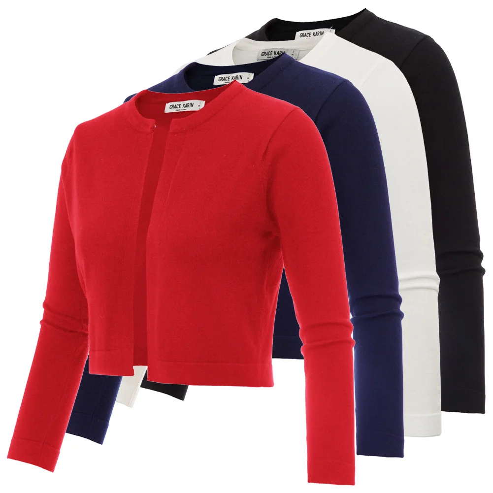 Куртка кардиганские женские топы укороченная трикотажная теплая блузка пальто