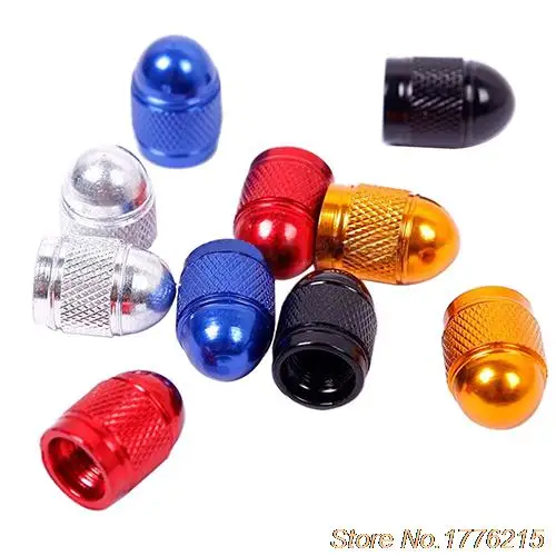 4 шт. пылезащитные колпачки клапанов для автомобиля велосипеда мотоцикла