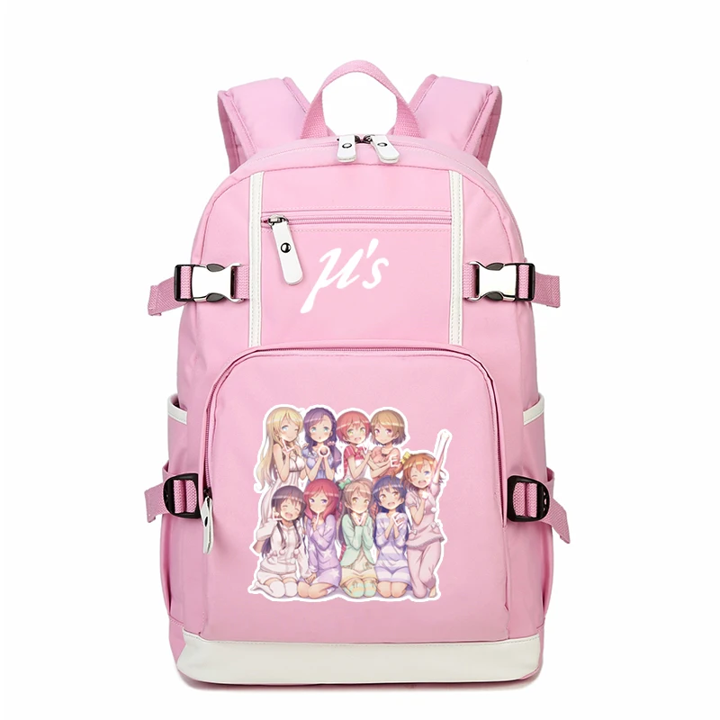 Мультяшный женский рюкзак LoveLive, Kawaii Back Pack, Minami Kotori, холщовые школьные сумки, Mochila Feminina, рюкзак для ноутбука, большая сумка для книг