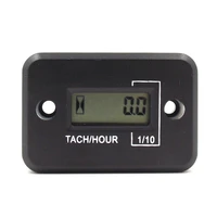inductive digital hour meter tachometer for motorcycle atv marine ski gas engine