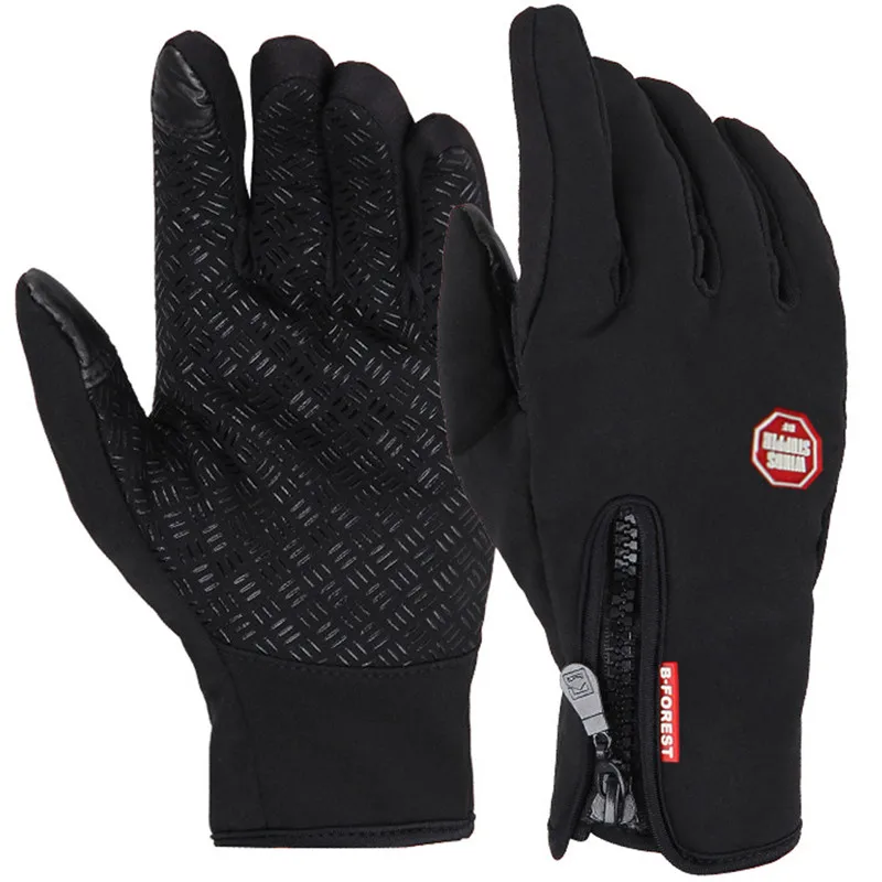  Unisex Touchscreen Winter Thermal Warm Cycling Bicycle Bike Ski Outdoor Camping Hiking Motorcycle Gloves Sports Full Finger 