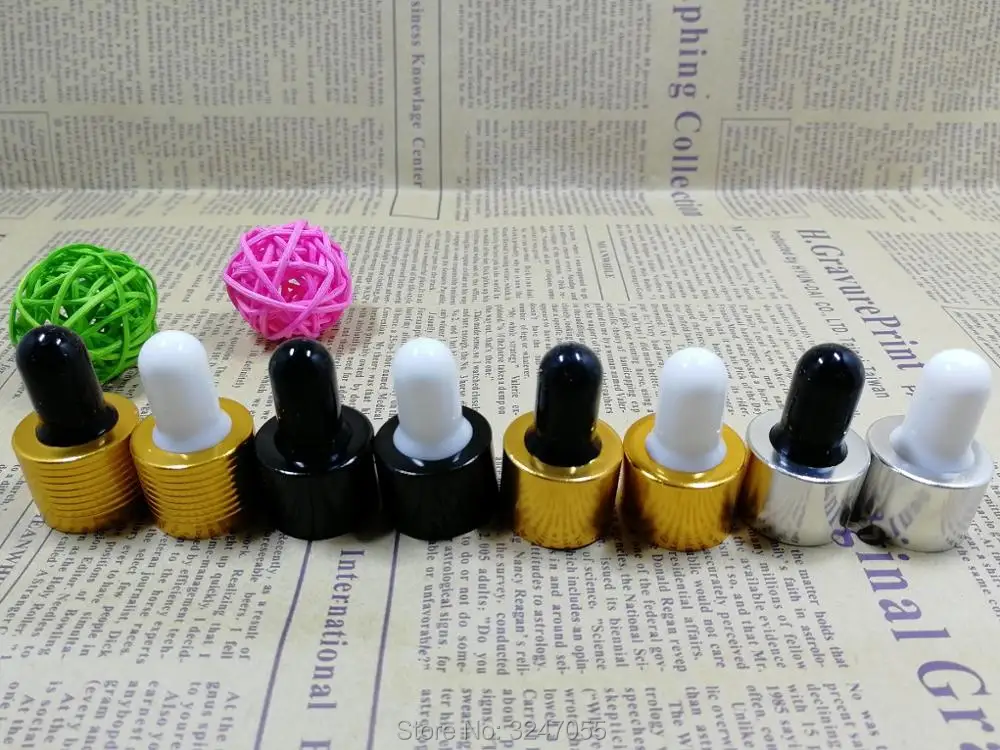50Pcs 100Pcs 200Pcs 500pcs Dropper Cap for 18mm Neck Size Bottles Essential Oil Accessories Supplies | Красота и здоровье