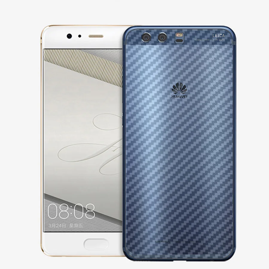 5Pcs/lot 3D Carbon Fiber Back Screen Protector Film For Huawei Honor View 20 10 Lite Full Glass P Smart 2019 POT-LX1 | Мобильные