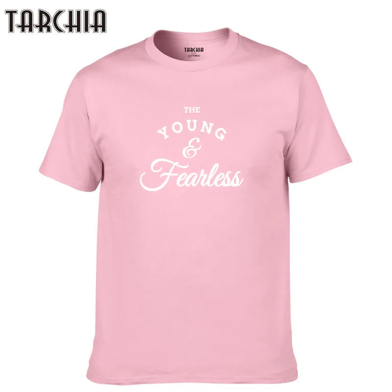 Футболка TARCHIA мужская с коротким рукавом повседневная брендовая тенниска из 2021