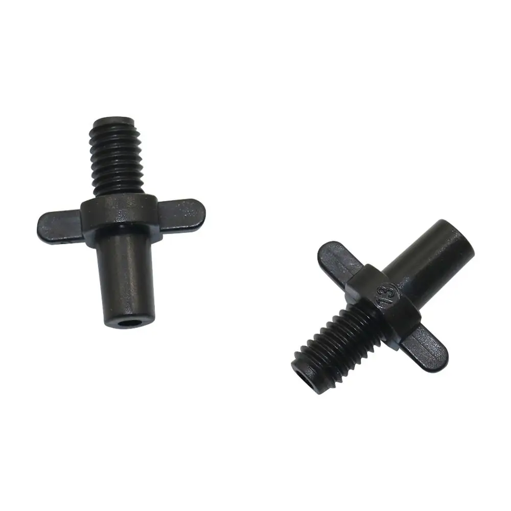 6 mm Male Thread Straight Connector Greenhouse Irrigation Pipe Connectors Spray Nozzle fittings Garden joint 100 Pcs | Дом и сад