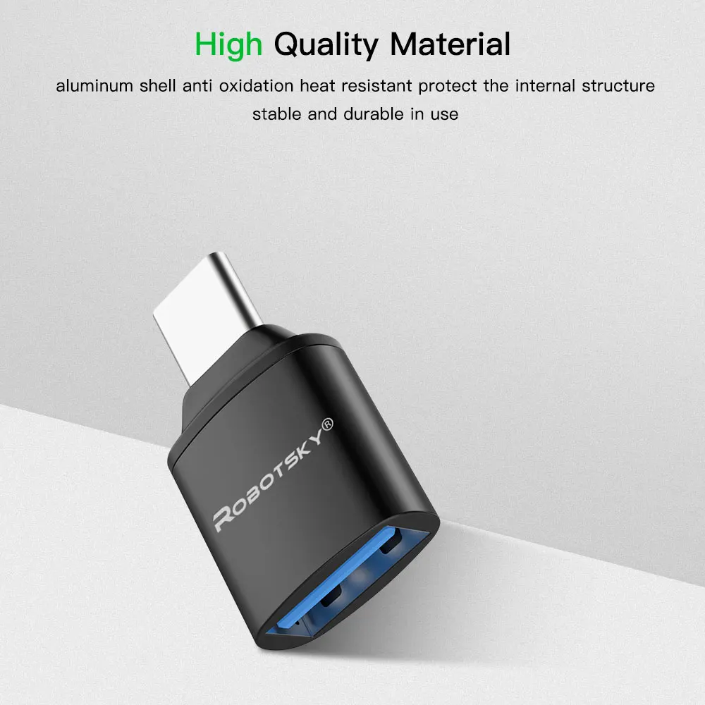 Адаптер USB Type C OTG папа мама 3 0 c преобразователь 2 в 1 Зарядка и синхронизация для