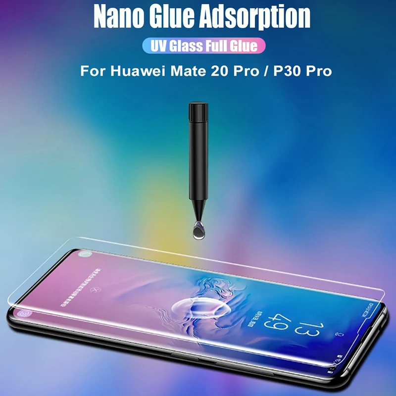 Lamorniea для Huawei P30 Pro защита экрана УФ-стекло Mate 20 стеклянная пленка P20 Lite | Мобильные