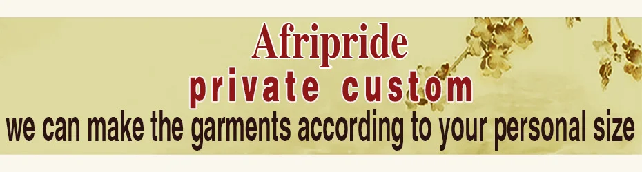 Весеннее и осеннее Африканское женское платье AFRIPRIDE, изготовленное на заказ, длинный рукав, длина до пола, женское Хлопковое платье A1825095