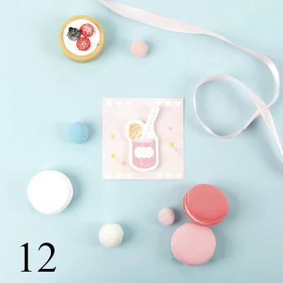 30 шт милые канцелярские наклейки s Kawaii Единорог наклейки для торта пуля бумага для журнала стикер для детей DIY Скрапбукинг ежедневник, альбомы - Цвет: 12