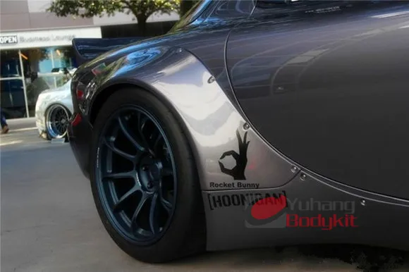 Хорошее крепление стекловолокно переднее крыло автомобиля FRP для RX7 FD3S ROCKET BUNNY