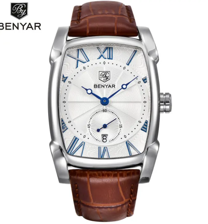 2019 top brand Fashion Skeleton Sport Chronograph Watch Leather Strap Quartz Mens Watches Top Brand Luxury Waterproof Clock | Наручные