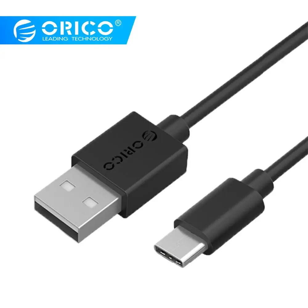 Кабель ORICO usb type-C для huawei mate 20, кабель для мобильного телефона, кабель USB C type C, шнур для зарядки и передачи данных для Xiaomi Mi9 Redmi Note 7