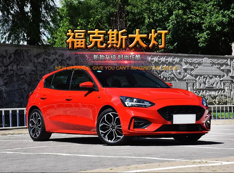 Kowell автомобильный для Ford Focus полный светодиодный светильник головной светильник в сборе Светодиодный дневной ходовой светильник светодиодный фонарь указатель поворота в сборе