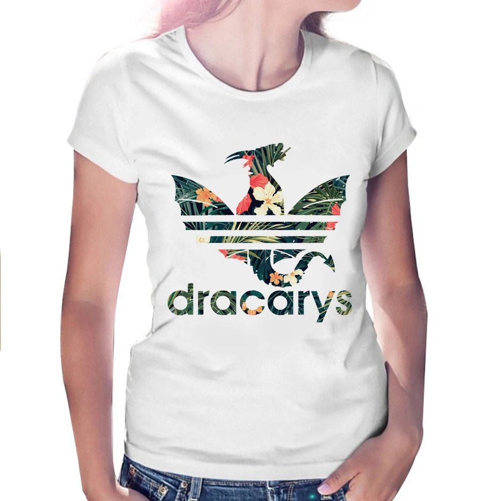 Футболка Dracarys трендовая женская футболка с принтом Игра престолов Мать Драконов