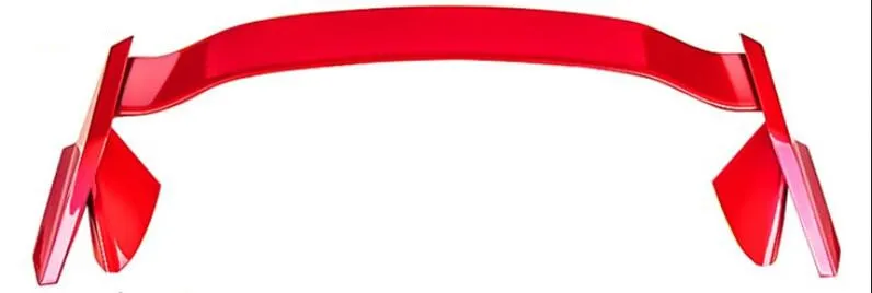 Red Спойлер для Honda Civic Спойлеры-крылья высокого качества абсолютно новые аксессуары для модификации автомобиля ABS - Цвет: Red