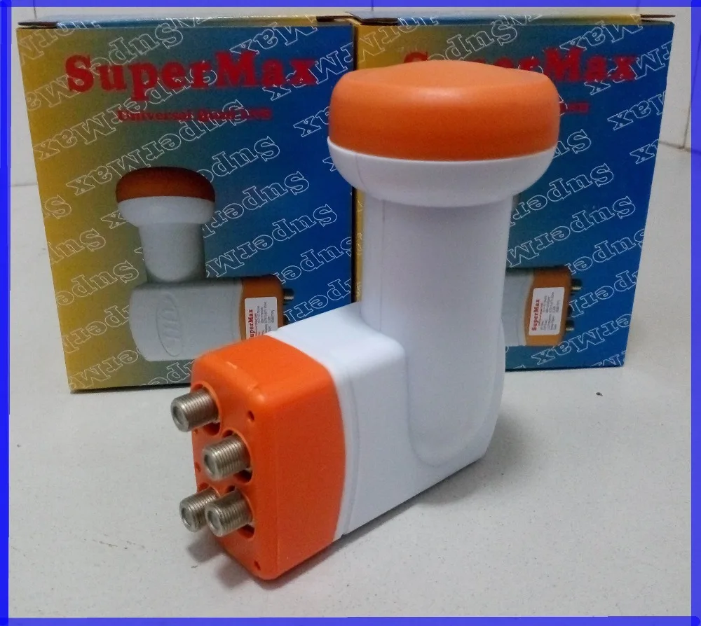 SuperMax 3602 3604 digital HD Universal KU Band Twin Quad LNB с высоким коэффициентом усиления низким